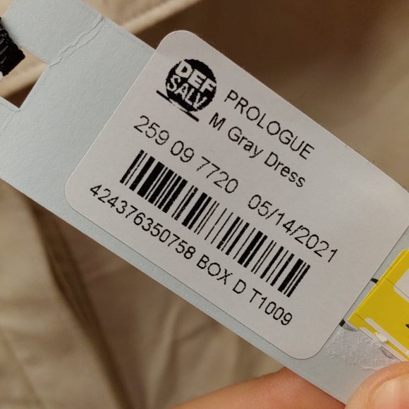 Prologue Long Sleeve Faux Leather Shirtdress - Picture 9 of 11